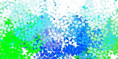 Light blue vector backdrop with lines, triangles.