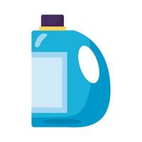 disinfectant plastic bottle product vector