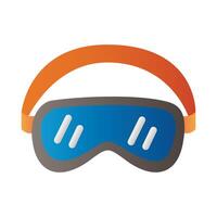 safety goggles in gradient style vector