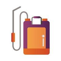 disinfecting spraying tool icon vector