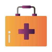 medical kit icon vector