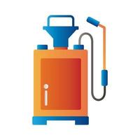 disinfecting spraying tool icon vector