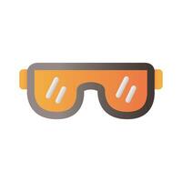 safety goggles in gradient style vector