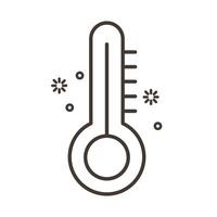 Vector illustration of a room thermometer. Low room temperature. Heating  season. 12900389 Vector Art at Vecteezy