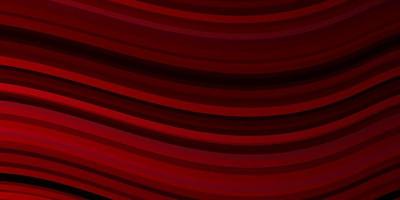 Dark Red vector background with lines.