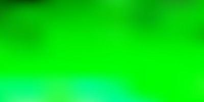 Light green vector blurred pattern.