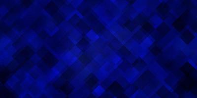 Dark BLUE vector background with rectangles.