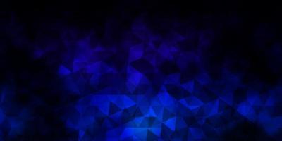 Dark Multicolor vector background with polygonal style.
