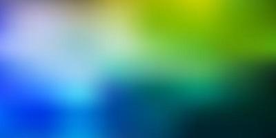 Light blue, yellow vector gradient blur pattern.