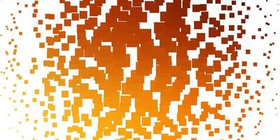 Light Orange vector texture in rectangular style.