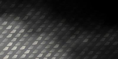 Dark Gray vector pattern in square style.