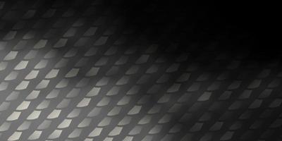 Dark Gray vector pattern in square style.