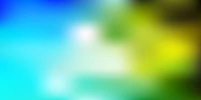 Light blue, green vector blur template.