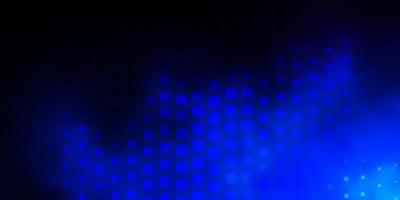 textura de vector azul oscuro en estilo rectangular.