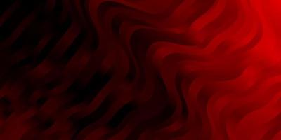 Dark Red vector background with lines.