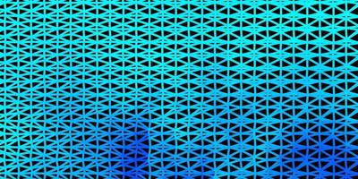 Light blue vector triangle mosaic design.