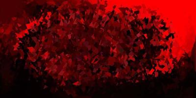 Dark red vector gradient polygon design.