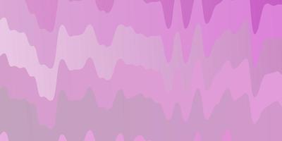 Light Pink vector pattern with wry lines.