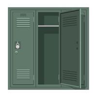 School locker vector design illustration isolated on white background