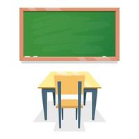 Classroom vector design illustration isolated on white background