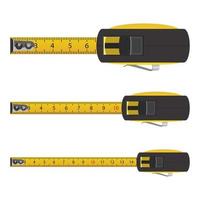 Tape measure vector design illustration isolated on white background