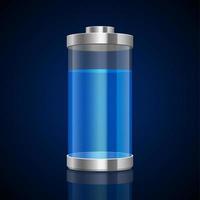Digital battery vector design illustration isolated on background