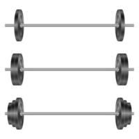 Dumbbell vector design illustration isolated on white background