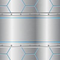 Metallic comb abstract background vector design illustration