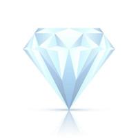 Diamnod vector design illustration isolated on white background