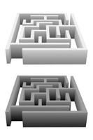Maze vector design illustration isolated on white background