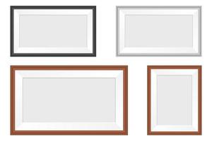 Photo frame vector design illustration isolated on white background