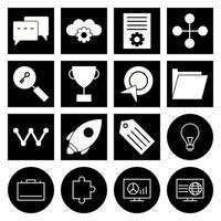 Icon Set Of Search Engine Optimization For Personal And Commercial Use... vector