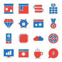 Icon Set Of Search Engine Optimization For Personal And Commercial Use... vector