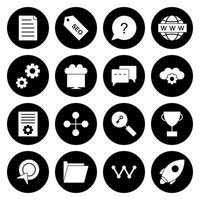 Icon Set Of Search Engine Optimization For Personal And Commercial Use... vector