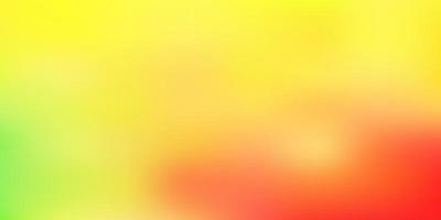 Light red, yellow vector blur template.