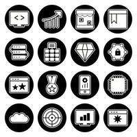 Icon Set Of Search Engine Optimization For Personal And Commercial Use... vector