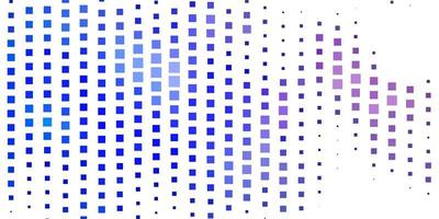 Light Pink, Blue vector pattern in square style.