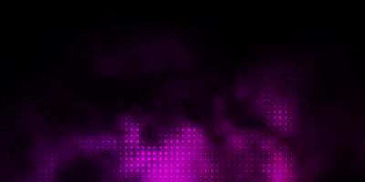 Dark Purple vector texture with disks.