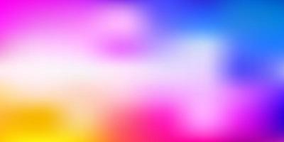 Light pink, blue vector abstract blur backdrop.