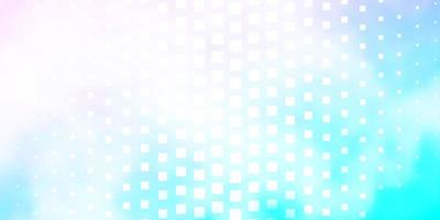 Light Pink, Blue vector pattern in square style.