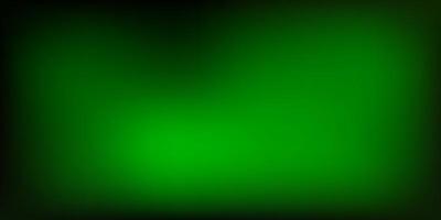 Dark Green vector blurred backdrop.