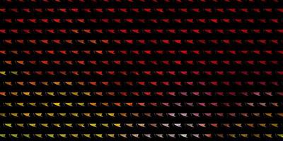 Light Multicolor vector layout with lines, triangles.