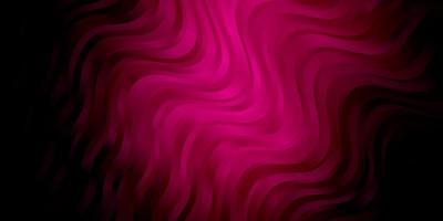 Dark Pink vector backdrop with circular arc.