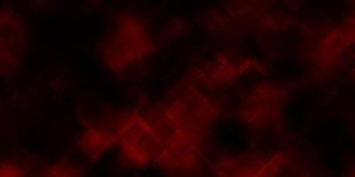 Dark Red vector pattern in square style.