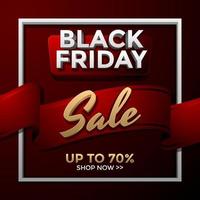 Black Friday Sale vector