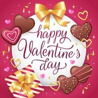 Sweet Valentine Day vector