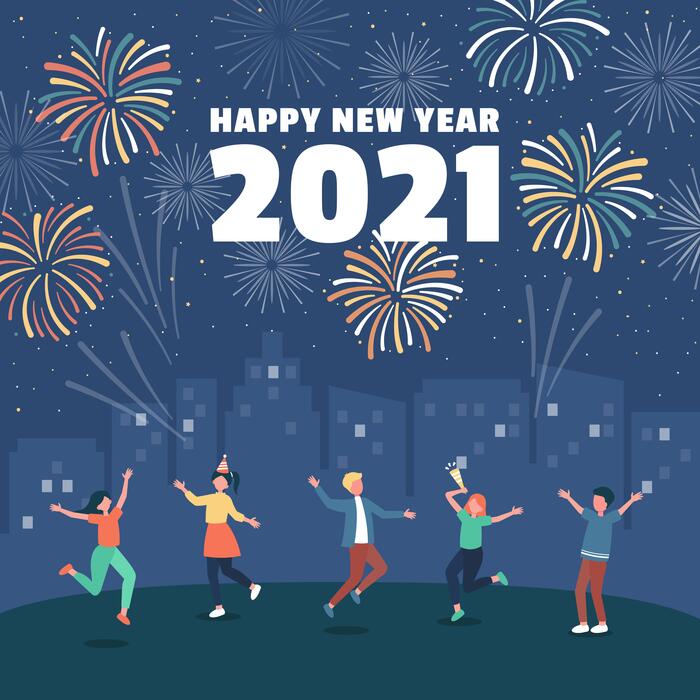 New Year Vector Art, Icons, and Graphics for Free Download