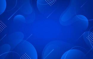 Fluid Abstract Blue Background vector