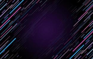 Diagonal Neon Lines Background Concept vector