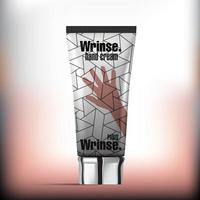 Cosmetics Tube Mockup, Cosmetics Packaging Design Template vector